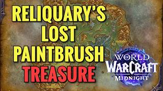 Reliquary's Lost Paintbrush Treasure Location (Treasures of Harandar) (WoW Midnight) Misappropriated Treasures