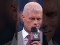 Cody Rhodes with a message for The Rock 💥🔥