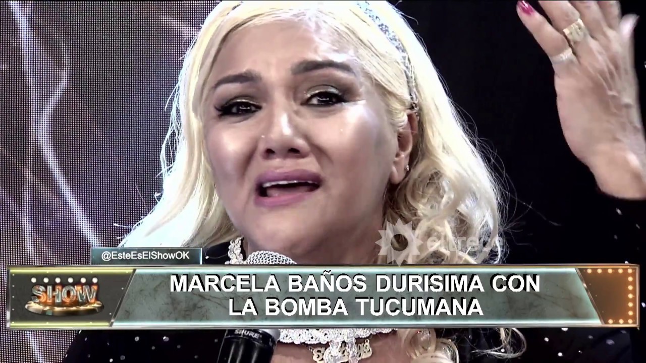 Marcela Baños defenestró a La Bomba Tucumana y la cantante se defendió
