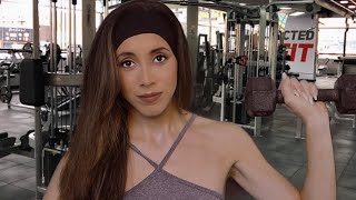 ASMR FITNESS GIRL ASKS YOU OUT | Soft Spoken, Heavy Breathing, Tapping... screenshot 5