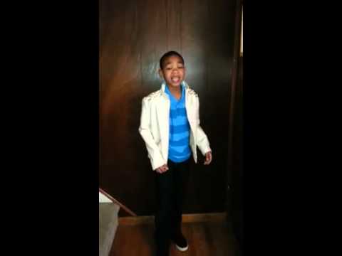 young man with a big voice