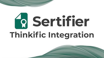 Thinkific x Sertifier Integration