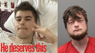 A YouTube prankster "Classified Goons" gets shot while making a video