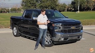 2019 Chevy Silverado 1500 LTZ Z71 6.2L V-8 First Drive Video Review