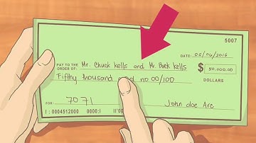 How To Write A Check