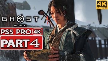 GHOST OF YOTEI PS5 Pro Walkthrough Part 4 | 4K 60FPS  Full Game - No Commentary
