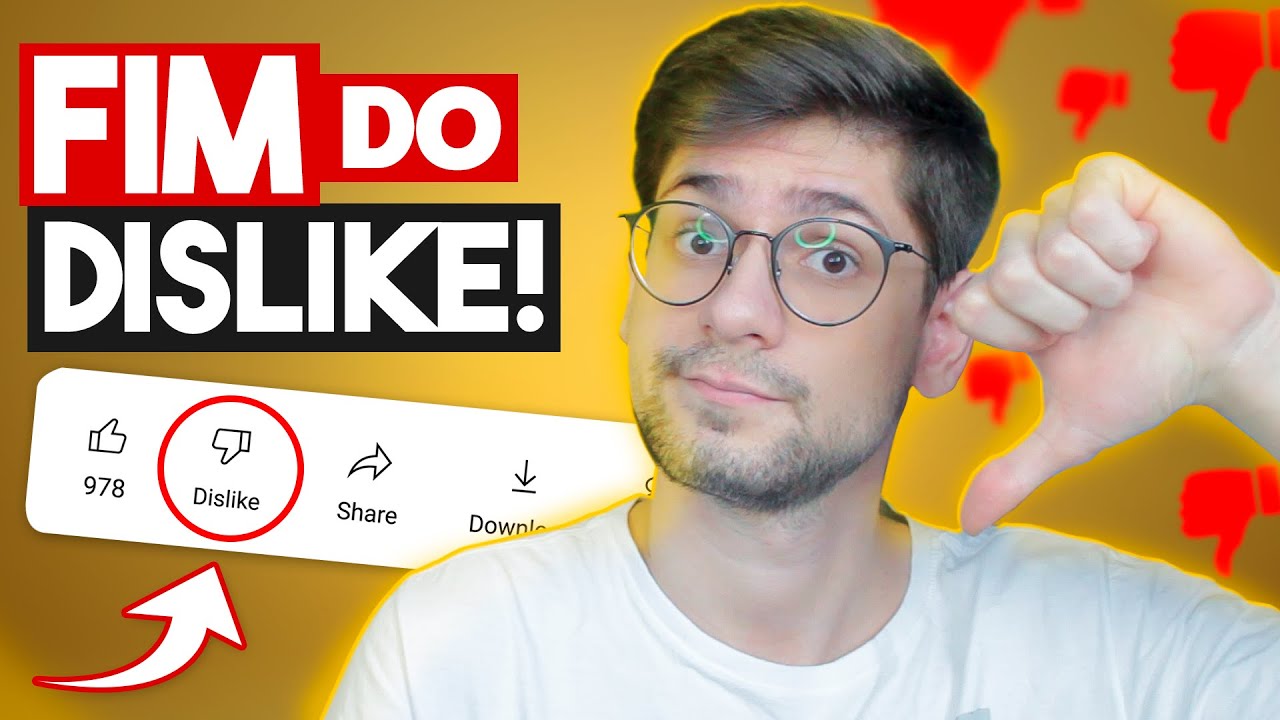FIM DOS DISLIKES NO YOUTUBE! E AGORA? YouTube