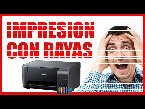 ✅ COMO SOLUCIONAR RAYAS Y LINEAS EN LAS IMPRESIONES | LIMPIEZA DE CABEZALES EPSON