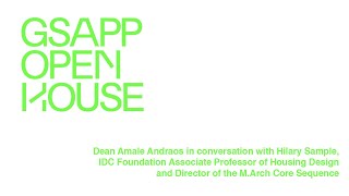 Amale Andraos in conversation with Hilary Sample