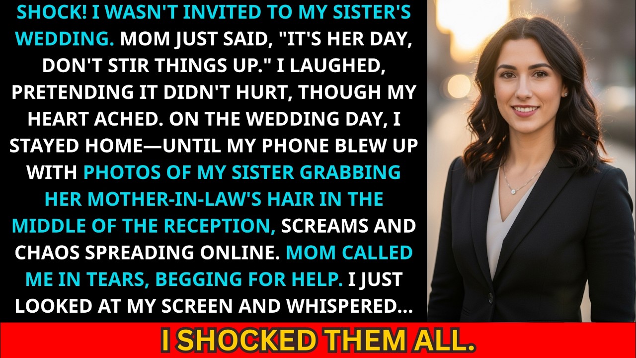 SHOCK! I Wasn’t Invited to My Sister’s Wedding—Then Photos of Her Grabbing Her MIL’s Hair Went Viral