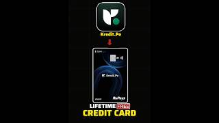 Kredit.Pe Lifetime Free Rupay Credit Card #rupaycard #fdcreditcard