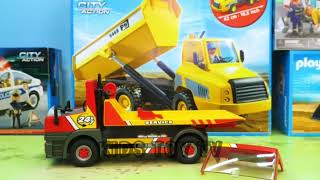 Fire Truck, Tractor, Excavator, Police \& Train Ride On Cars, Trucks for Children | Kids Toy TV