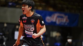 木下マイスター東京 vs  琉球アスティーダ ノジマTリーグ2023-2024 2023年 11月11日 大和スポーツセンター【卓球Tリーグ公式】