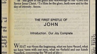 1st John NASB (w/ text & choir)