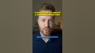 4 questions to create deeper connections 🧠🫶🏻 #connect #connection #relationship #relationships