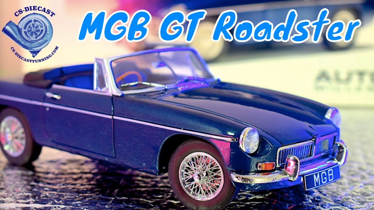 Unboxing and Review Autoart MGB GT roadster Millennium Edition