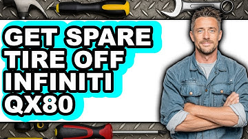 How To Get Spare Tire Off Infiniti QX80 (UPDATED)