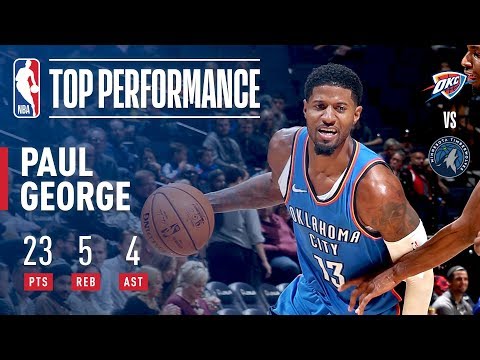 PG-13 Top Plays in Debut vs the Timberwolves | 2018 NBA Preseason