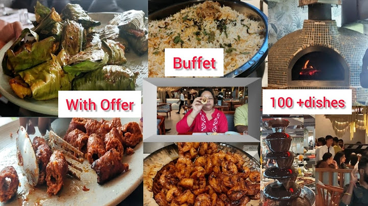 100+Buffet Mutton,Chicken,fish,Prawns Unlimited😍Veg & Nonveg #best #buffet