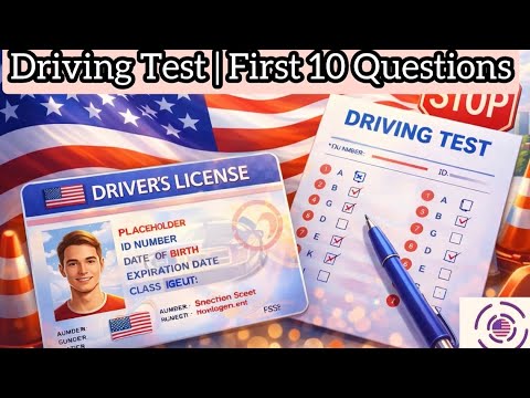Driving Test – First 10 Questions