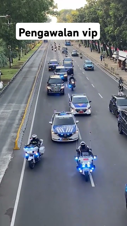 Pengawalan vip #public #polri #polisi