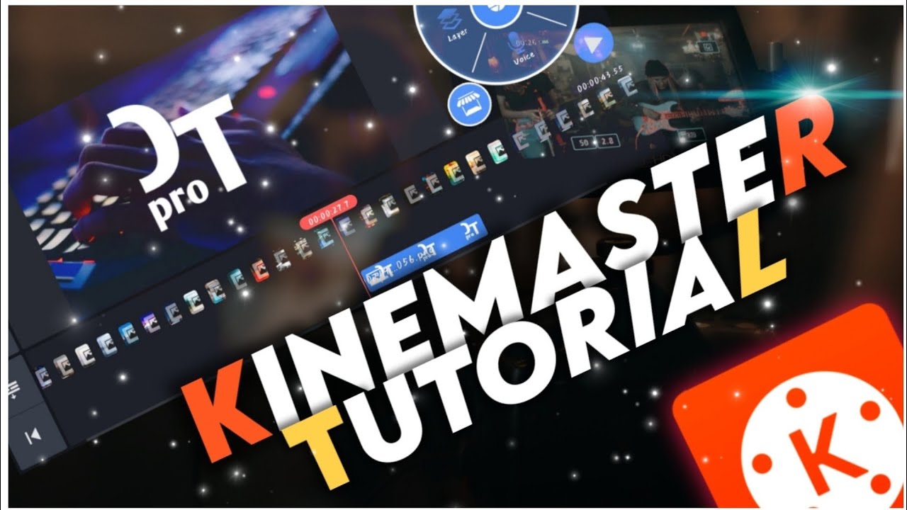 Kinemaster full Tutorial | Video editing | edit youtube video with ...