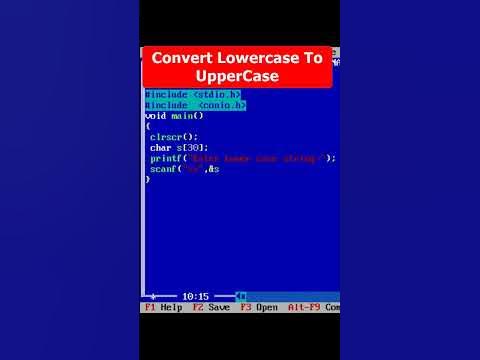 Convert a String into Lowercase to Uppercase Part 24 | C Programming # ...