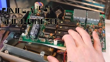 Spindle Motor On 1541 Floppy Drive Not Spinning - Fixed