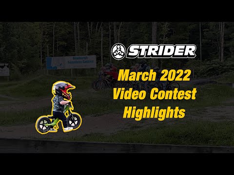 Strider Bikes Video Contest Highlights - March 2022