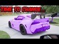 Revealing The NEW COLOR Of My Widebody Supra!