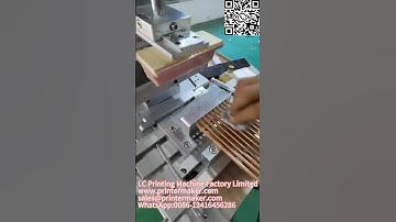 Drinking straw pad printing machine