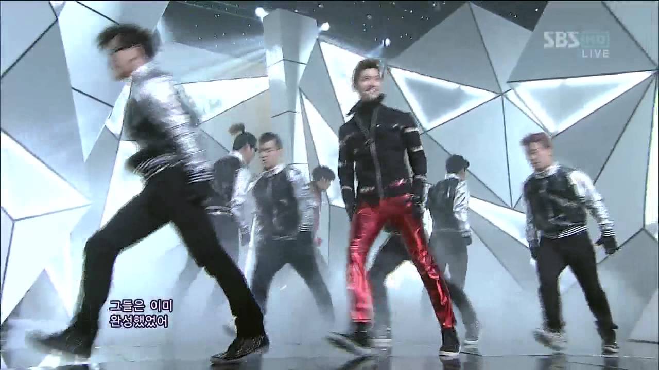 TVXQ [Humanoids] @SBS Inkigayo Популярная песня 20121202