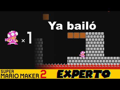 Nivel arruina desafíos 😤😤😤 | Experto sin skips |  SMM2 en español