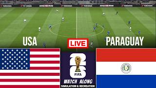 USA vs Paraguay I World Cup 2026 I Video Game Simulation