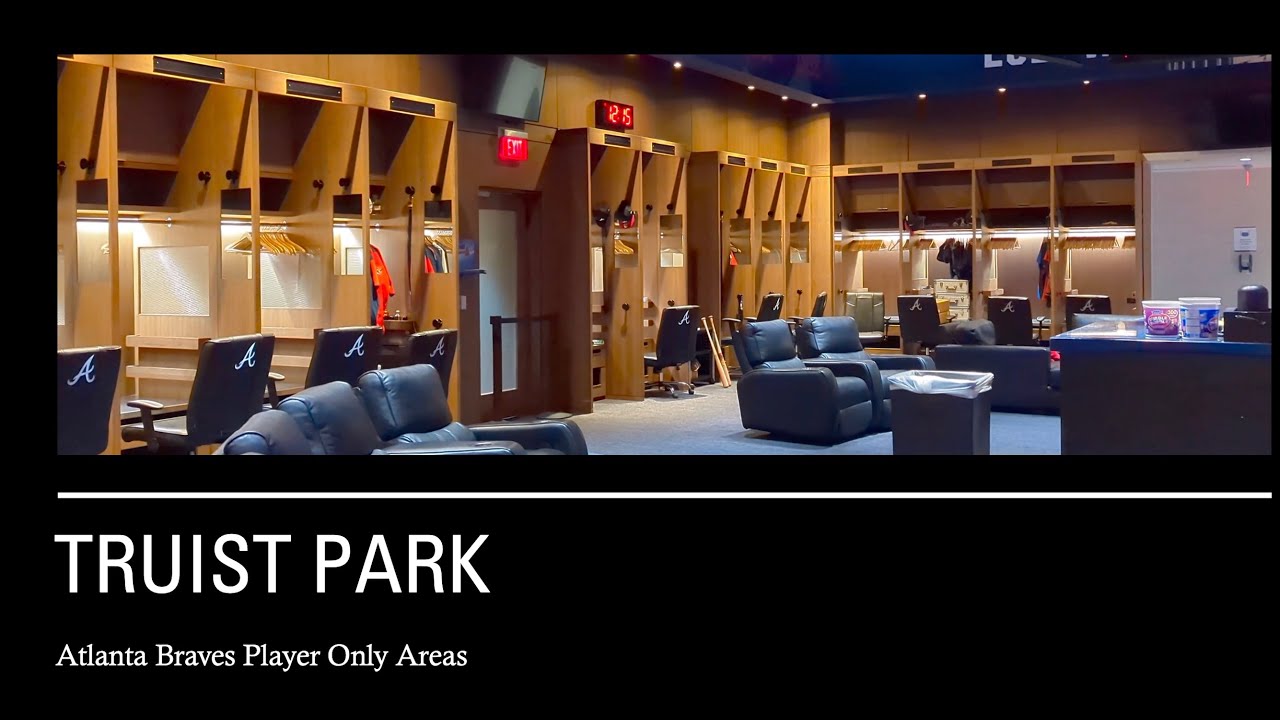 ATL Braves Locker Room, Indoor Batting Cage, Pool, Medical