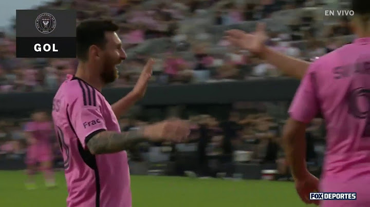 Messi la mete sin rematar 🤯 | Inter Miami 4-0 Orlando City | MLS en FOX