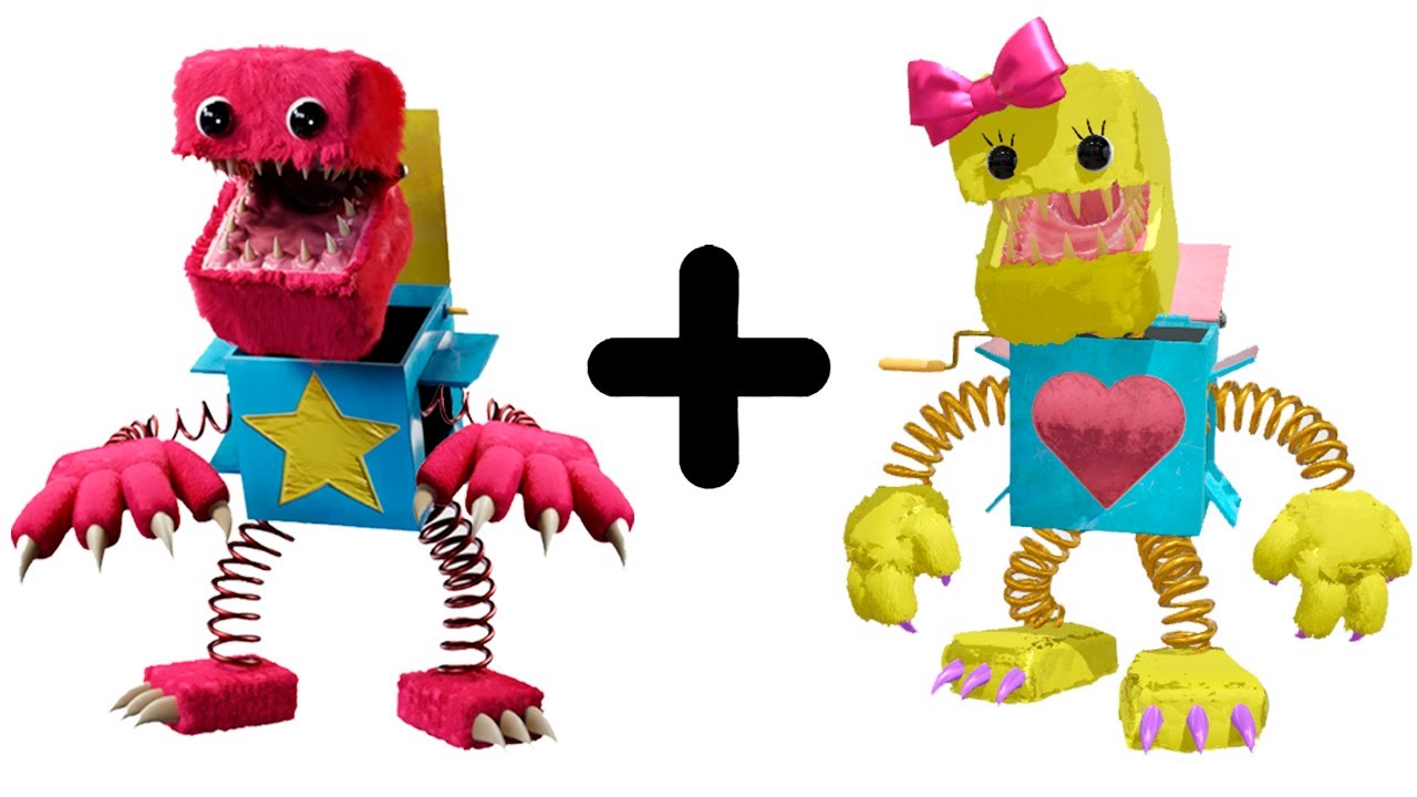 Boxy Boo + Woman = ??? Project: Playtime Animation 