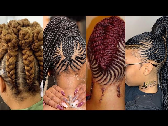 2. 50 Beautiful Braided Updos for Black Women - wide 2