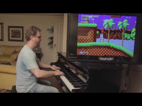 Sonic on Piano