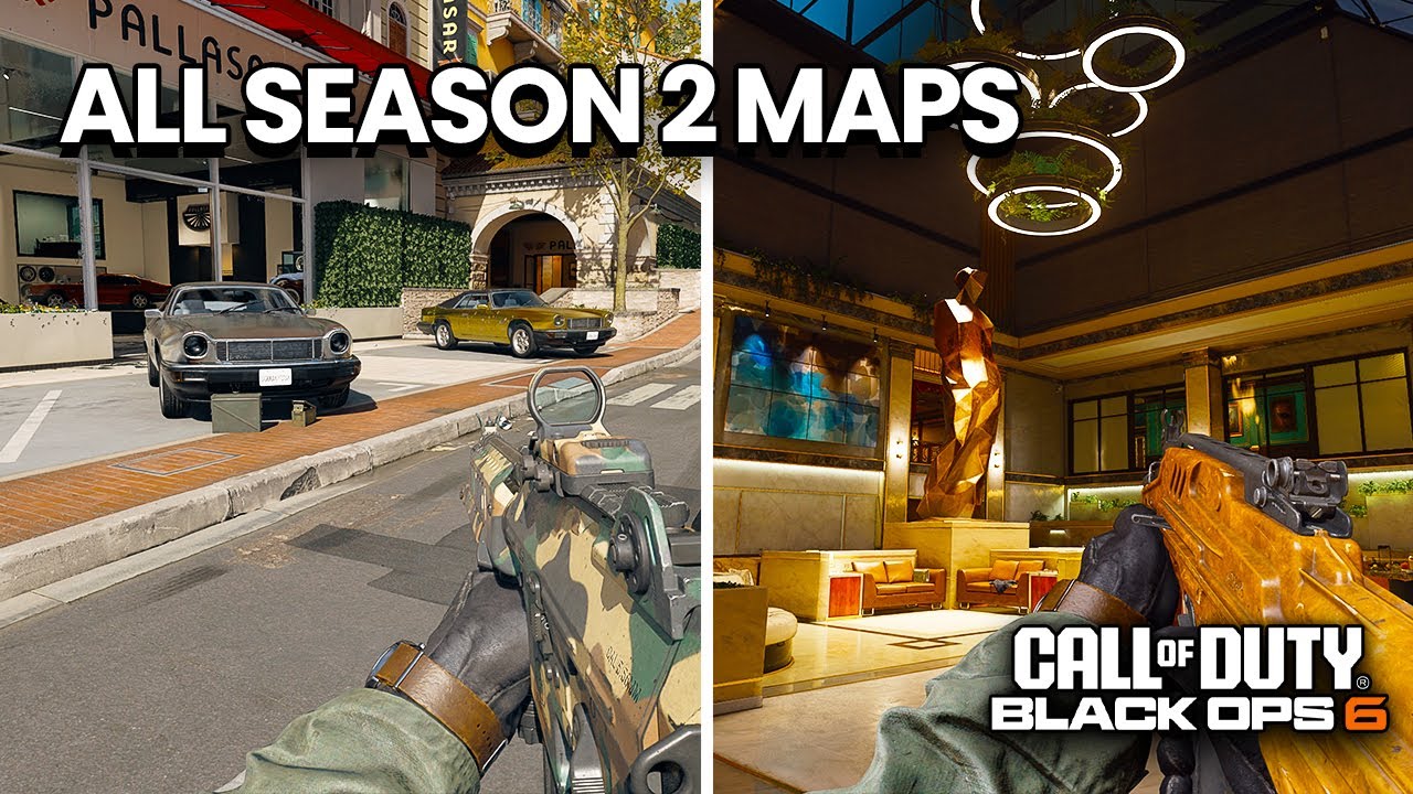 COD Black Ops 6: All New Maps in Season 2 Showcase