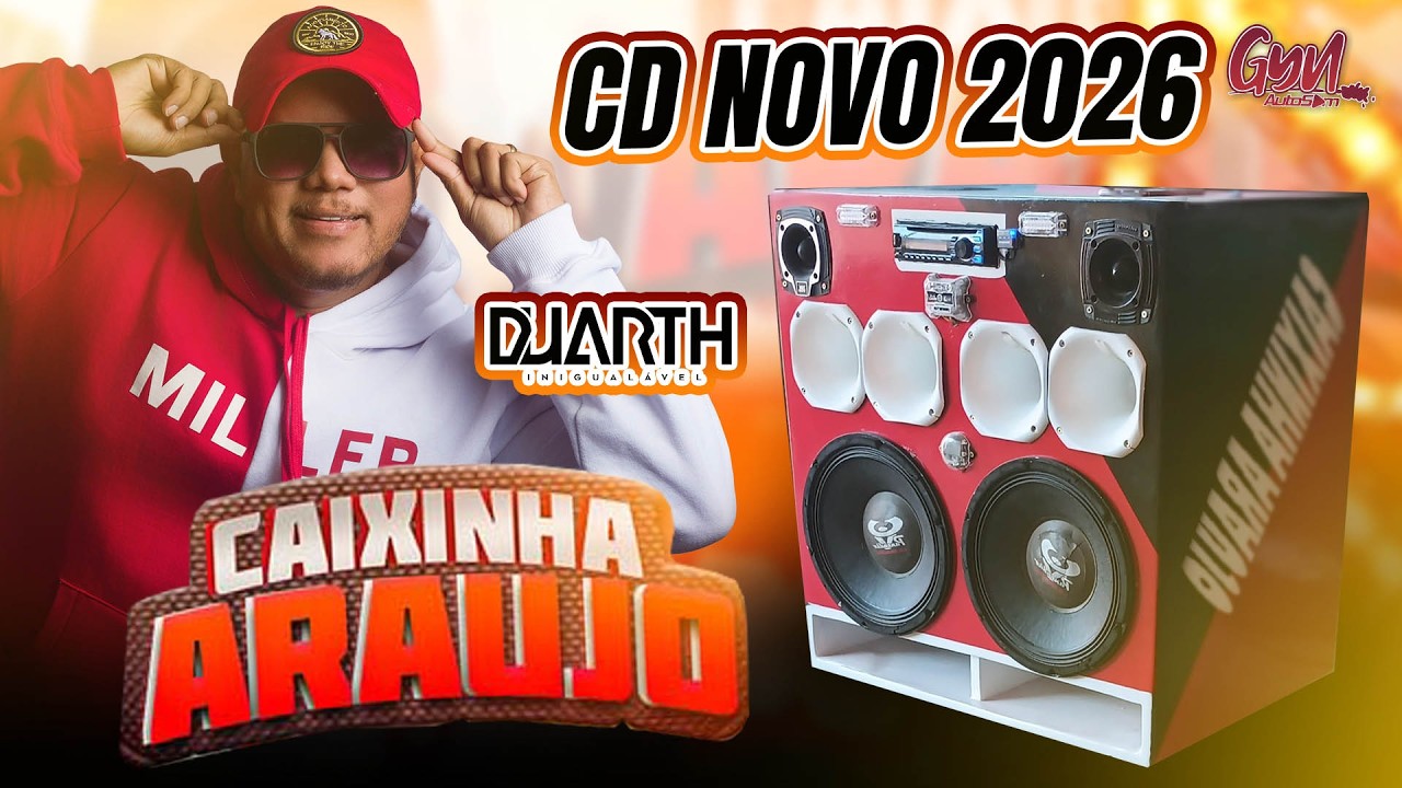 DANCE REMIX CD CAIXINHA ARAÚJO 2026 DJ DUARTH INIGUALÁVEL