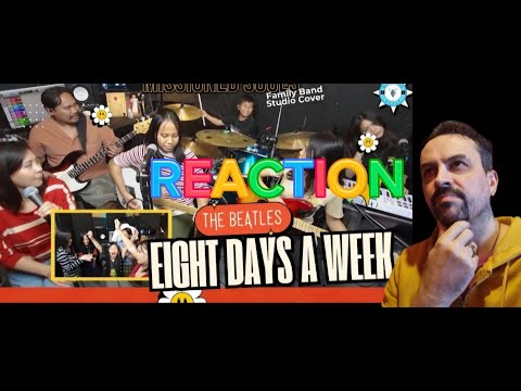 EIGHT DAYS A WEEK - The Beatles  Missioned Souls  family band studio cover REACTION