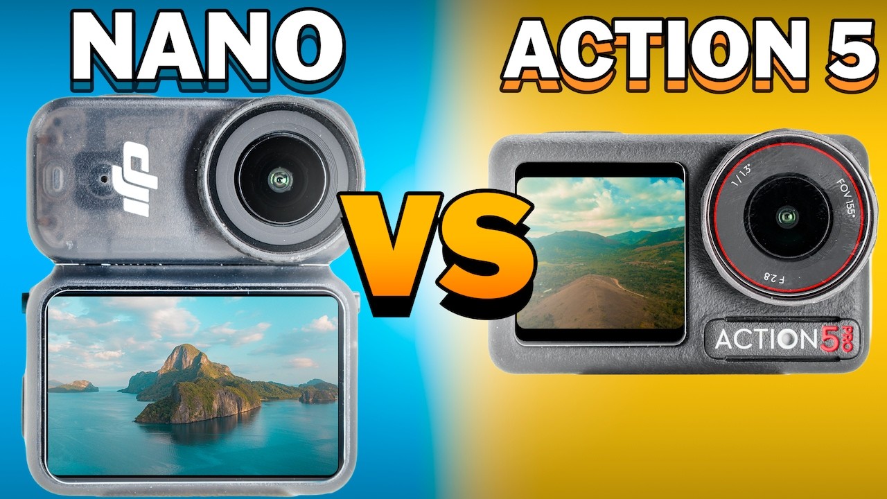 DJI Osmo Nano против Action 5: что выбрать?