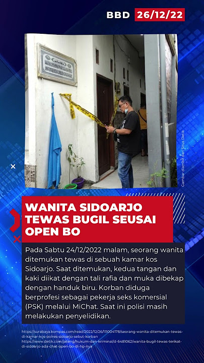 Wanita Sidoarjo Tewas Bugil Seusai Open BO #short #shorts #berita #beritaterkini