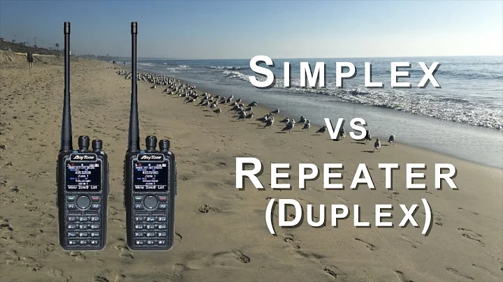 What is Simplex versus Repeater mode in Ham and GMRS radio. Updated  Apr 5, 2022.
