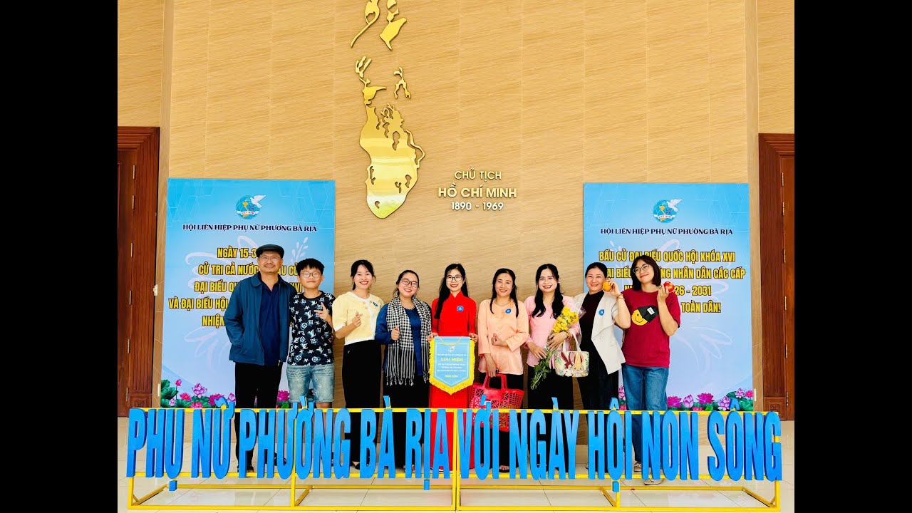 HỘI THI PHỤ NỮ PHƯỜNG BÀ RỊA VỚI NGÀY HỘI NON SÔNG GỬI TRỌN NIỀM TIN QUA LÁ PHIẾU CỦA TRƯỜNG THCS PN