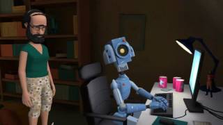 How  do we know  The robot and the gender confused genius hash it out.