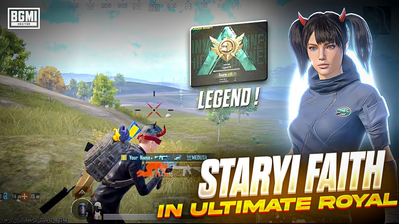 This is How I Reach “LEGEND” In Ultimate Royal 🔱[ BATTLE GROUND MOBILE INDIA ] 🇮🇳