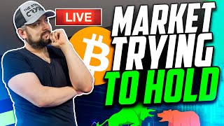 Market Trying to Hold - Technical Analysis Crypto