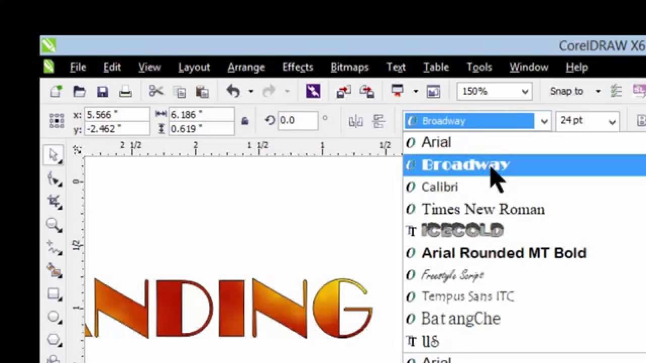 CorelDRAW Tips For Dye Sublimation Artistic Vs Paragraph Text YouTube
